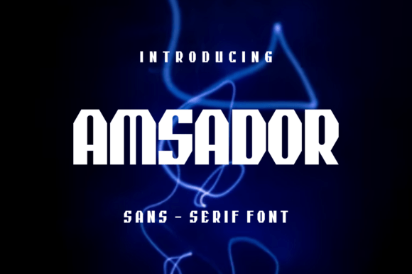 Amsador: The Sans Serif Font That Elevates Your Brand