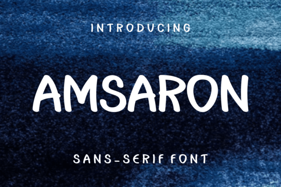 Amsaron Font: The Bold Sans Serif for Modern Campaigns