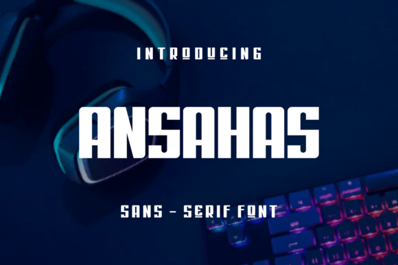 Ansahas: A Modern Sans Serif Font for Editorial Design