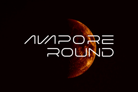 Avapore Round: A Modern Sans Serif Font for Bold Campaigns