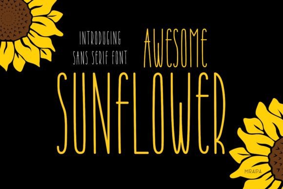 Designing Joy: The Awesome Sunflower Typeface for Editors