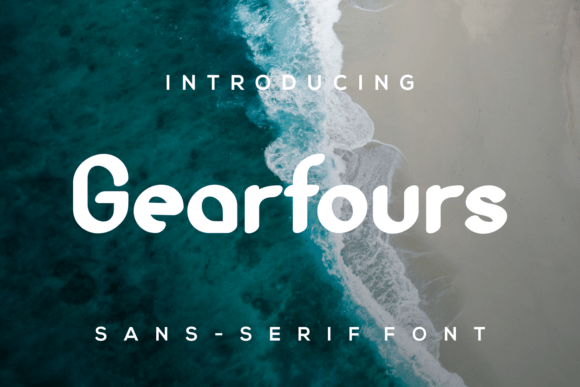 Gearfours: A Unique Sans Serif Font for Modern Web Design