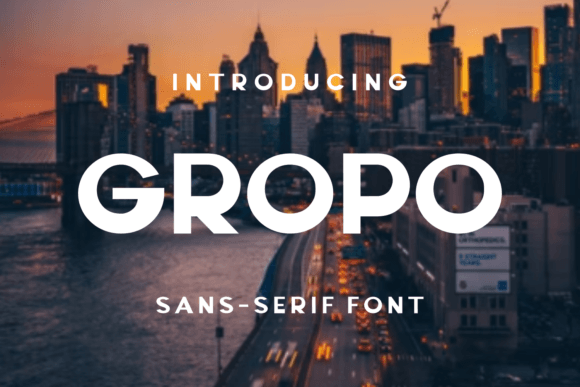 Gropo Review: A Bold Sans Serif for Modern Brand Identity