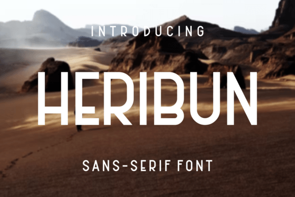 Heribun: The Modern Sans Serif Font That Elevates Your Brand