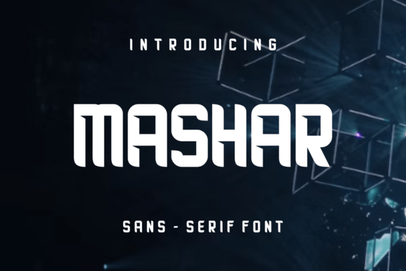 Mashar: A Unique Sans Serif Font for Modern Branding