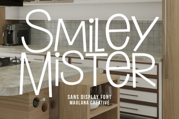Mister Smiley: A Quirky Sans Serif Font for Branding