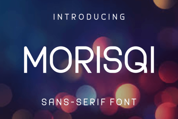 Morisqi: A Distinct Sans Serif Typeface for Modern Editorial Design