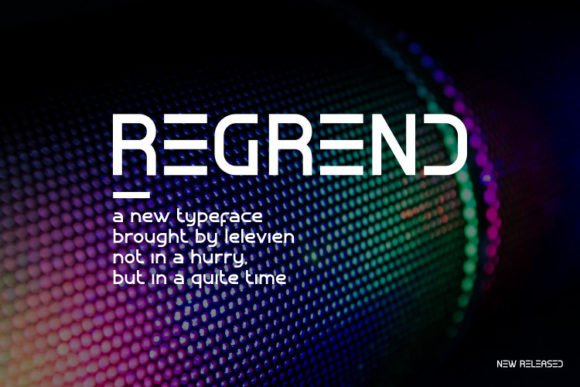 Regrend: The Modern Sans Serif Font for Bold Marketing