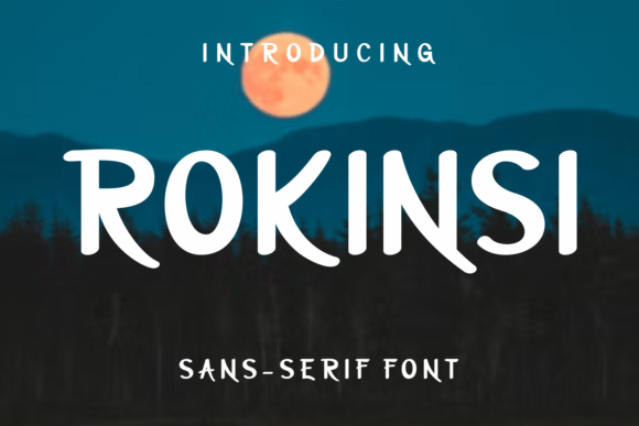 Rokinsi: A Modern Sans Serif Font for Editorial Design