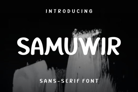 Samuwir: A Unique Sans Serif Typeface for Modern Web Design