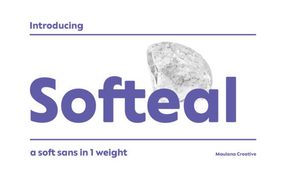 Softeal: A Gentle Sans Serif Font for Modern Editorial Design
